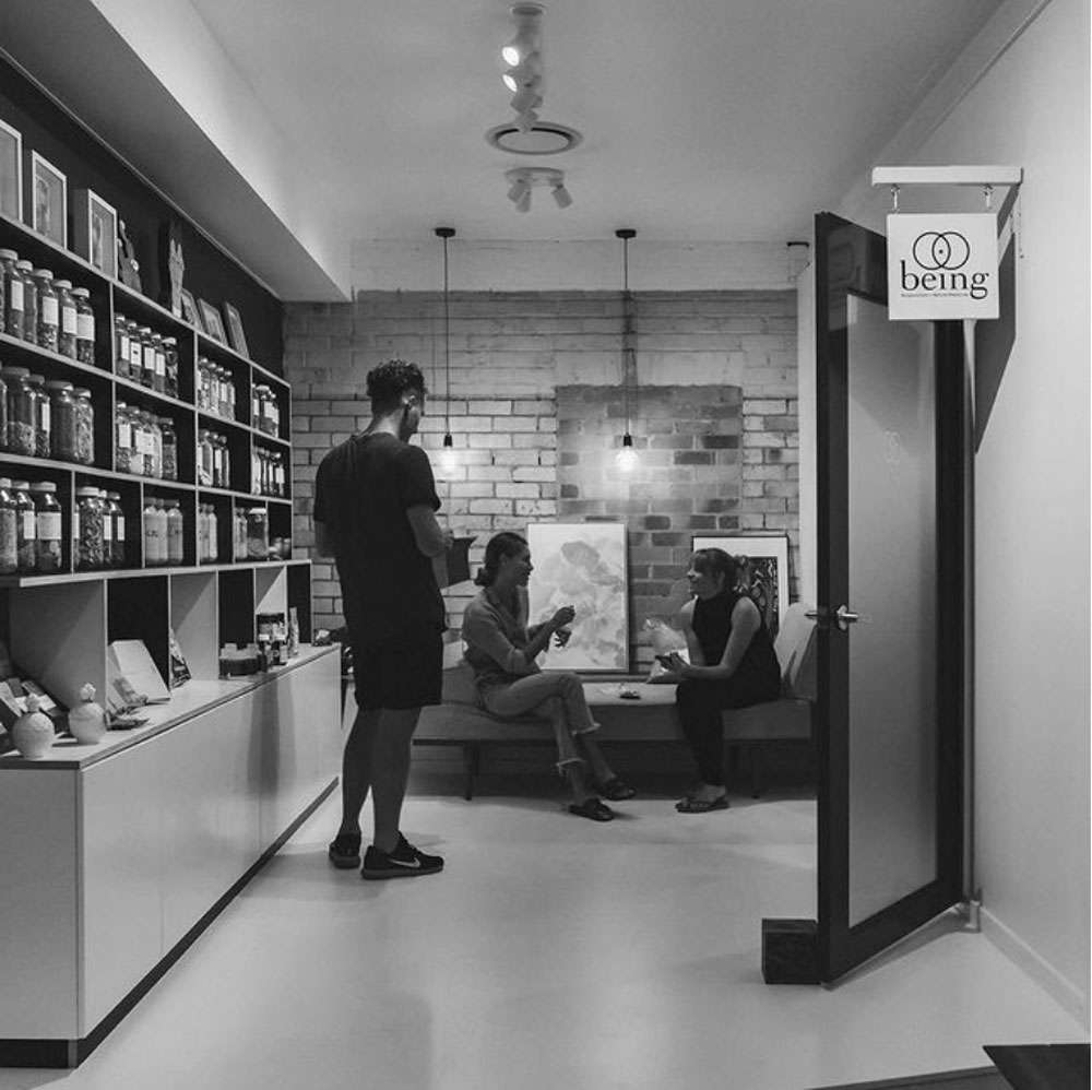 Process Work at Being, Coolangatta